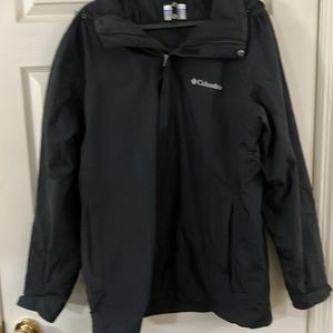 Men’s large Columbia rain jacket